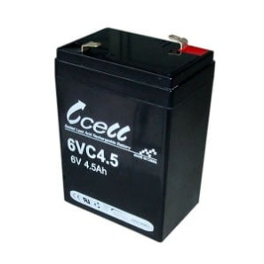 BATTERIE 6V. 4.5 A.H