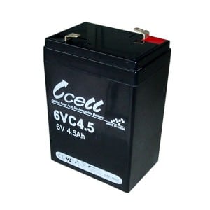 BATTERIE 6V. 4.5 A.H