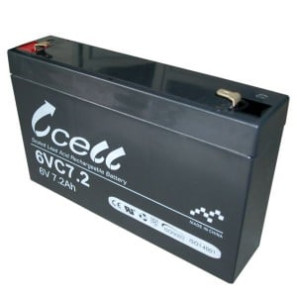 BATTERIE 6V. 7..2 AH