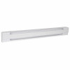 Plinthe électrique BRAVA blanche 1000W 240V 47 1/2 pouces pour chauffage résidentiel.