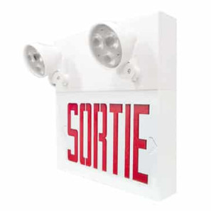 SORTIE ACIER COMBO 6V36W UNI 2.5W DEL