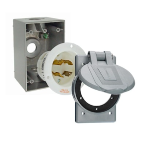 Alternative view of Boite de generatrice 30A 3P 4W 125/250V L14-30