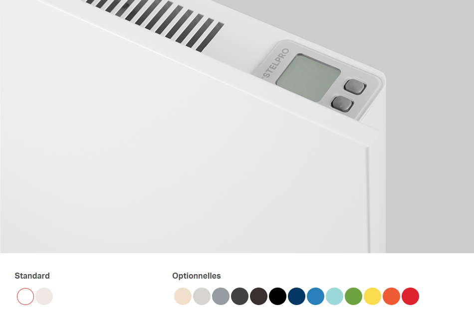 Convecteur Mirage Blanc 1500W 240V avec thermostat intégré Stelpro – Image 4