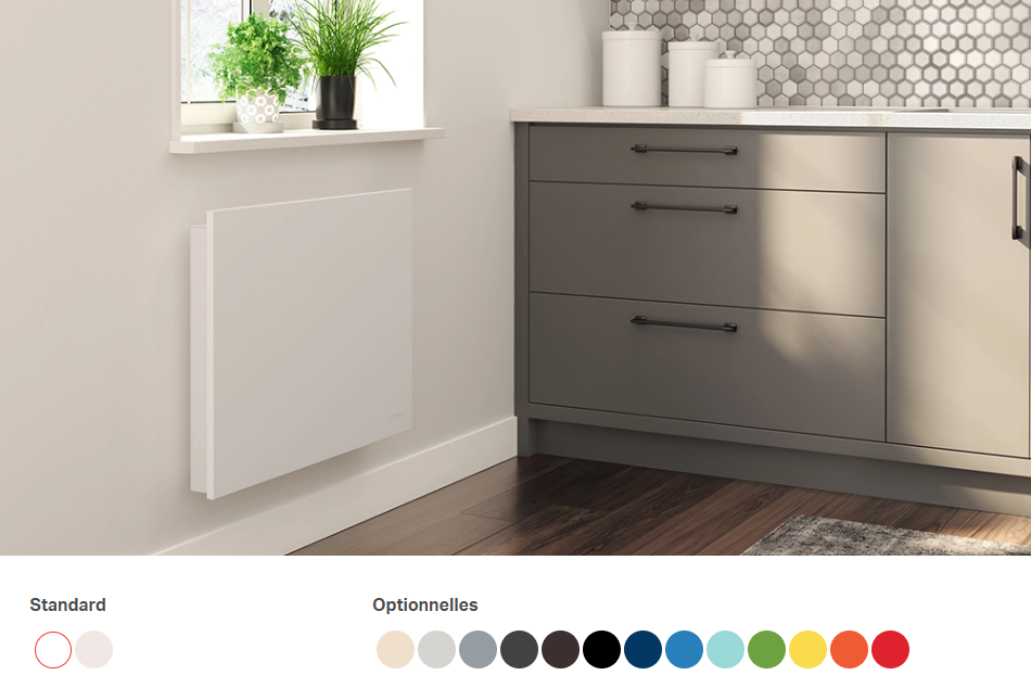 Convecteur Mirage Blanc 1500W 240V avec thermostat intégré Stelpro – Image 3