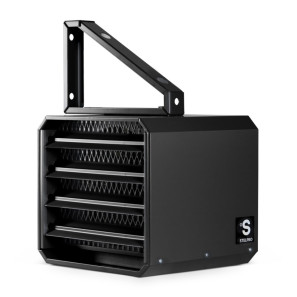 Aérotherme commercial 2 kW 240 V charbon avec thermostat intégré