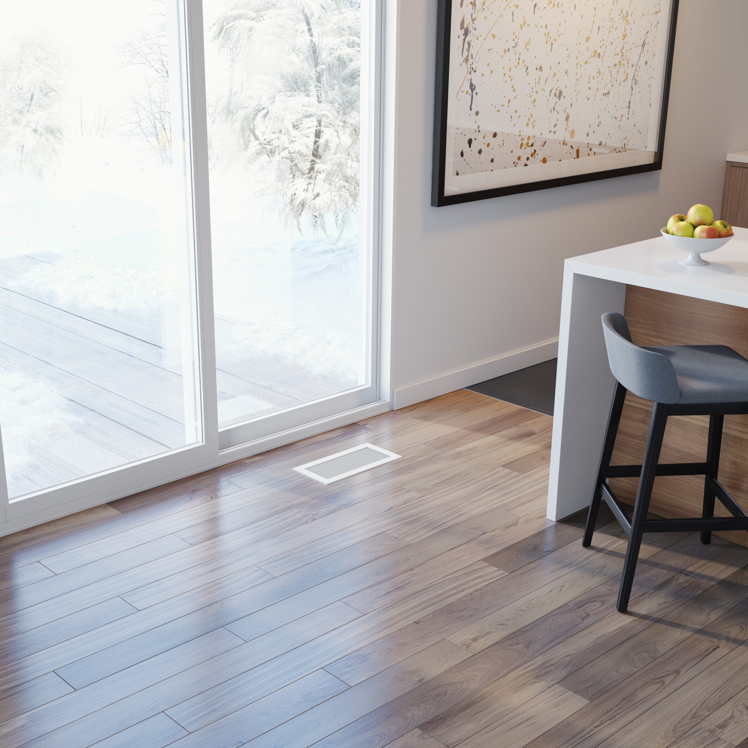 Aéroconvecteur de plancher FFI blanc 1000w 240v – Image 2