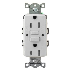 PRISE 15A GFCI TR BLANC HUBBELL