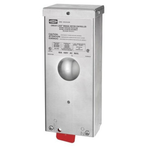 Interrupteur sectionneur Hubbell HBL16R93D 60A triphasé non fusible avec boîtier NEMA 3R en aluminium.