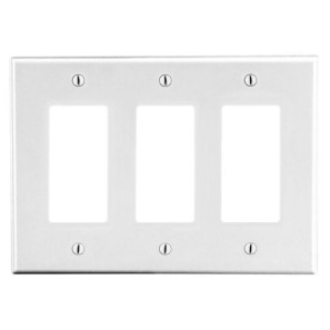 PLAQUE_MURALE 3-G DECORA BLANC