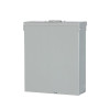 Panneau électrique extérieur Siemens 4 espaces 125A avec boîtier NEMA 3R résistant aux intempéries.