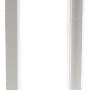 Boîtier de surface RWF Stelpro blanc pour aéroconvecteur mural, installation apparente avec finition propre.