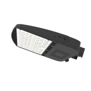 Luminaire DEL SSL-AL3 150W noir, Type III, pour éclairage de stationnement et grande surface extérieure.