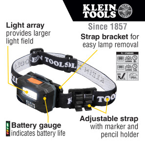 Alternative view of PROJECTEUR LUMINEUX RECHARGEABLE KLEIN