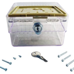 Protecteur de thermostat 5-1/4" x 4-3/8" x 3"