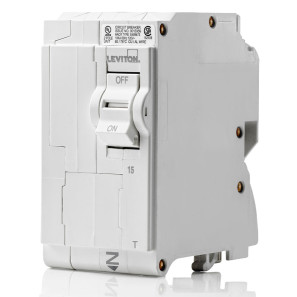 LEVITON 15A DP BREAKER