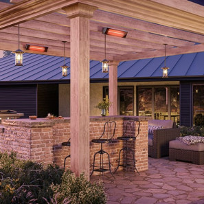 Alternative view of Chauffe-terrasse 2200W 240V Dimplex DIR