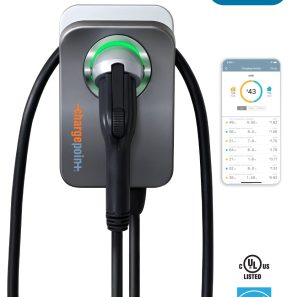 Borne ChargePoint avec câble de recharge de 7 m pour véhicule électrique