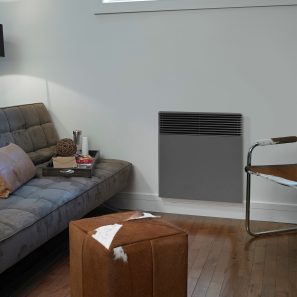 Alternative view of Convecteur Apéro 2000W de Convectair avec thermostat intégré - Anthracite