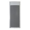 Chauffage radiant Convectair Opera 46 blanc satiné, format vertical mural pour espaces restreints.