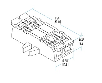LT0222-23901 CONNECTOR WAGE NEW GEN