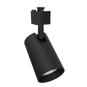 PICCOLO PROJECTEUR DEL SUR RAIL 13W 120V 1000LM 3000K 40° ANGLE DE FAISCEAU JTRK NOIR