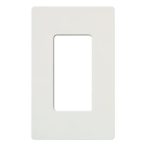 PLAQ MURALE 1 GANG (CLARO) BLANC