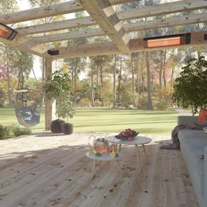 Alternative view of Chauffe terrasse 1500W 120V