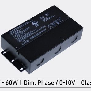 Driver 60w au del 24vdc à intensité variable