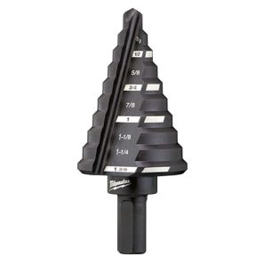 Mèche étagée • #5 • 10 pas de 1/8 po • 1/4 à 1-3/8 po