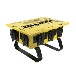 Boîte temporaire extérieure Southwire 50A 125/250V, boîtier acier 14 Ga, protection DDFT, type 3R.