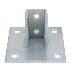 EMBASE POUR POTEAUX GALVANISE