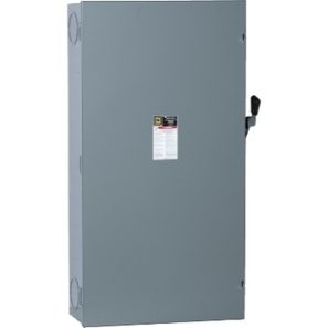 Sectionneur fusible résidentiel 400 A 120/240 V CD225N avec boîtier NEMA 1 pour installation intérieure