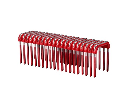 Agrafes isolées Milwaukee 1 po pour câbles NM-B, compatibles avec agrafeuse M12 2448, boîte de 600.