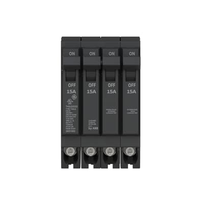 QUAD 15A/1P & 15A/2P & 15A/1P 120/240V