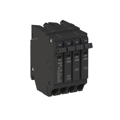 QUAD 15A/1P & 20A/2P & 15A/1P 120/240V – Image 2