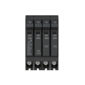 QUAD 15A/1P & 30A/2P & 15A/1P 120/240V