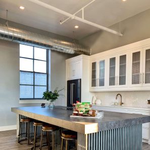 Alternative view of Encastré slim carré 4'' 11w 5cct blanc Dals