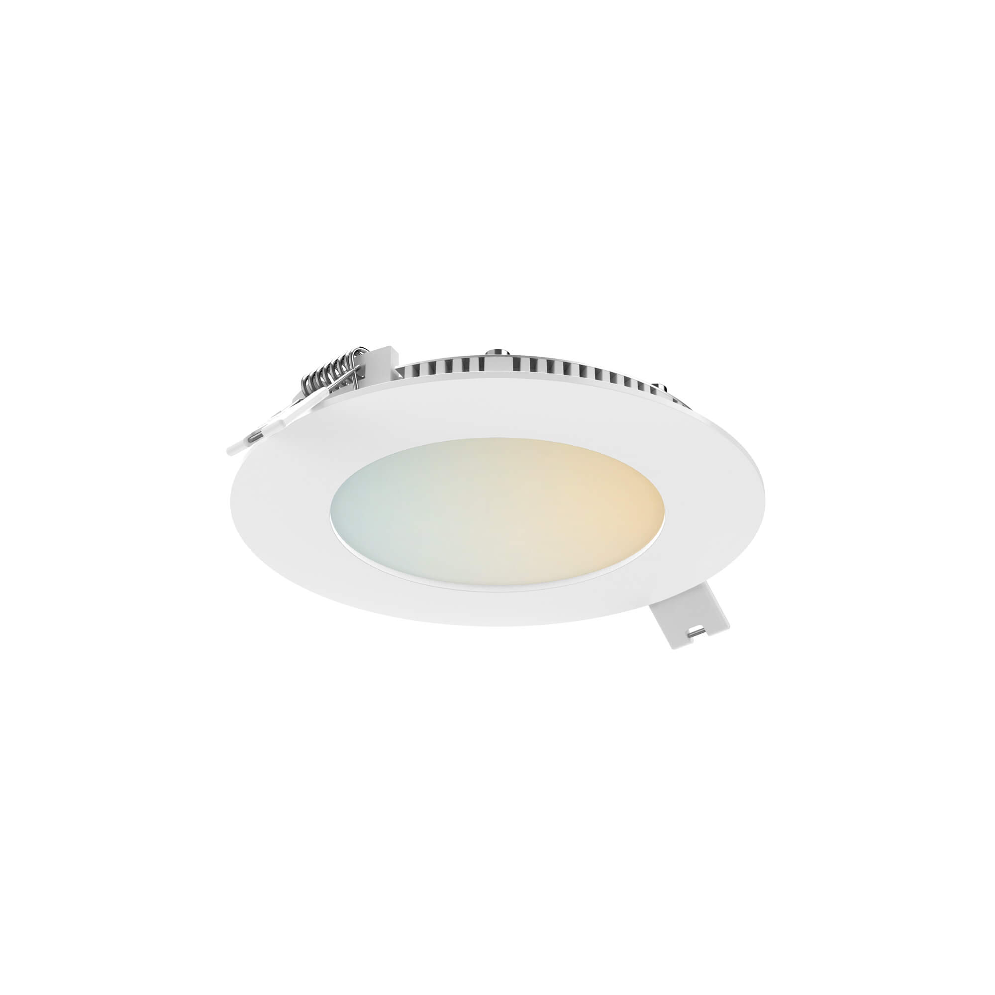 Panneau lumineux intelligent rond de 4''