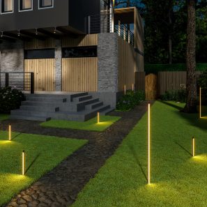 Alternative view of Éclairage de sentier de 20''