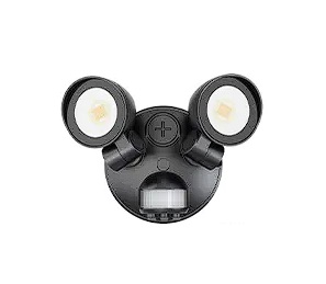 Luminaire de sécurité DEL 16/20/24W 120V 3cct noir