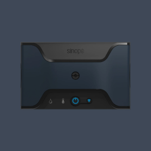 Contrôleur intelligent Sinopé Calypso V2 pour chauffe-eau électrique avec connexion Wi-Fi.