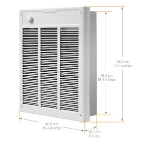 Alternative view of Chauffage soufflant commercial Fresco 2000/4000W 240V