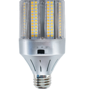 Ampoule DEL E26 FlexWatt 12W-24W 3CCT 120-277V à montage multidirectionnel